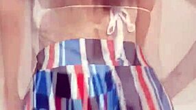 throwback video of couple gaucholuiz and santinha safadinha in lingerie