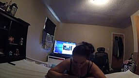 Blowjob to swallow cum