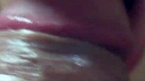 Sweet blonde blowjob with fingering tease.