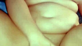 Amateur Cowgirl Riding Passionately In Home Video