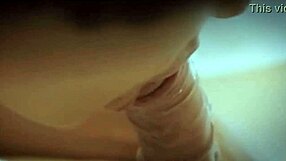 Young amateur sucks cock eagerly, swallowing cum in homemade scene