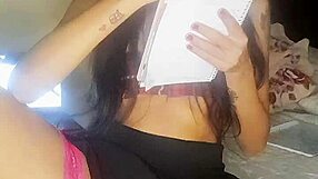 Bia Hot Student Naughty Shows Pussy Without Panties