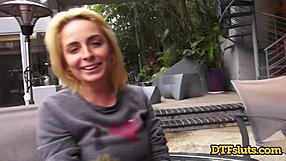 Μιλφ Ashlee Graham Πάντα Έτοιμη να Γαμήσει με Μεγάλα Τιτς σε Cowgirl 😏