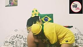 Latina betrays husband with father-in-law in kitchen! Blowjob and pussy orgasm!