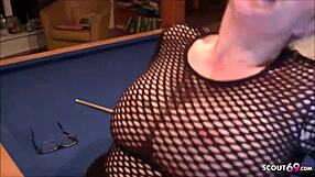 Curvy German Teen In Private Threesome Filmed On Phone