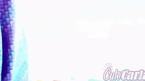 cute carla undresses and fingers her latina pussy solo