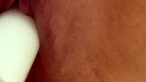 Intense pussy fucking with dildo toys