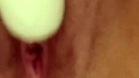 Intense pussy fucking with dildo toys