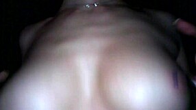 Amateur with tattooed ass and creamy pussy