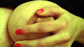 Playing With Huge Tits In Office