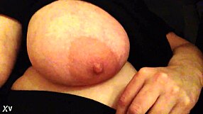 Playing With Huge Tits In Office