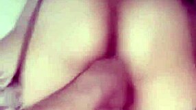 Hubby licks and fucks his mature wife's hairy pussy in doggystyle