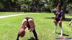 I watch nice ass girls from the football team get fucked hard.