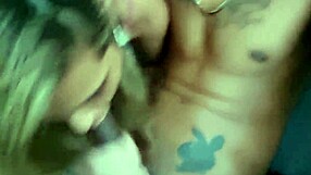 Blonde can't resist a big dick, eager to suck - Thai Camargo with Joao the naughty