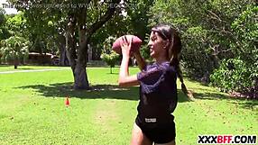 I watch nice ass girls from the football team get fucked hard.