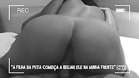 Esposa Kelly Cosendey Folla con Macho Brasileño.