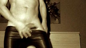 Chain Strip Teases with Anal Handjob