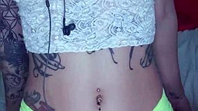 Oh man, i guided my punheta with tattooed blonde Rachell Miranda, it was so hot