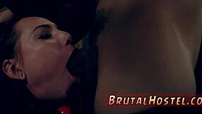 bdsm and bondage facial on their birthday outing