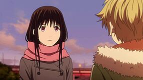 Kawaii anime girl erotic trip in another dimension