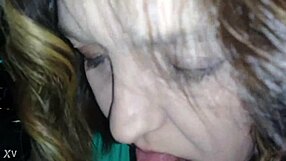 Horny Wife Liz D Blows Cock After Bar