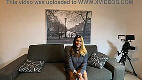 Latina Aleksa Undergoes Intense Hardcore Casting Interview