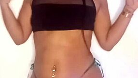 Skinny Latina Girl Dances Then Blows And Fucks Her Boyfriend