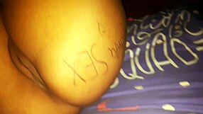 My Stepsister Reveals Her Blue Lingerie And Shows Off Her Huge Ass, She's So Sexy!