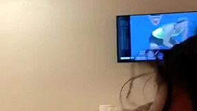 in periscope 2, she gives an amateur blowjob