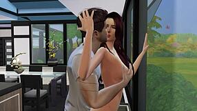 Vay Be, Mutfakta 3D Hentai ile Hardcore Seks! Simlish Dzire S2 E3 Yoğunluğunu Kaldırabilir Misin?