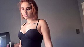 Damn! Pale Babe Shows Off Extreme Domination in POV Close-Ups!