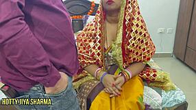 Po karwa chauth 2023 mąż i żona szaleją z brudną rozmową.