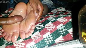 Rubbing My Cock Until I Explode All Over My Ex Gfs Oily Soles