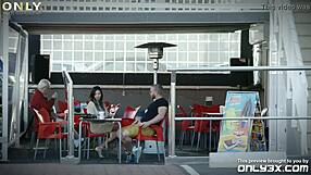 Frida Sante Fucking Hard on the Rooftop!