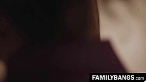 Glamorous stepsisters share a midnight meeting.