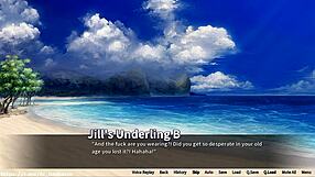 pirate booty endures bukkake blowbang in anime hentai