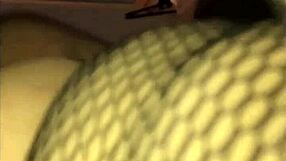 Horny fat woman gets anal doggy fucked by old dude for cash