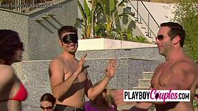 Outdoor Blindfolded Sex Games with Hot Swinger Couples, Wanna Join the Fun?