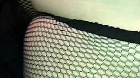 Horny fat woman gets anal doggy fucked by old dude for cash