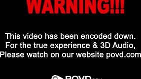 Guy Intensely Soaps Hot Young Girl in Shower