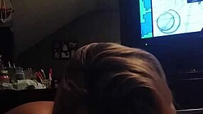 Handjob With A Twist Of Blowjob