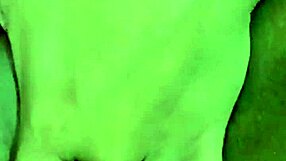 Ebony brunette solo girl relaxes in softcore amateur session