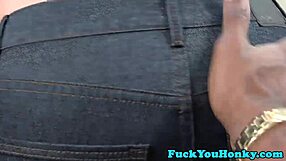 Straight amateur fucked raw by black agent