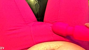 Solo Vibing My Big Cock In Compression Shorts