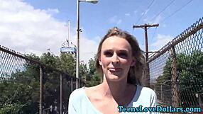 spunk faced teen pov outdoor