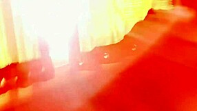 Young horny mother-in-law gives blowjob to stepson on bus 😍