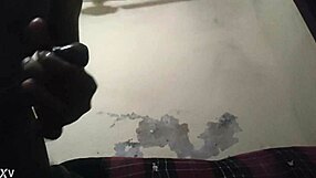 Cum in slow motion while masturbating feels unreal