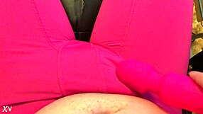 Solo Vibing My Big Cock In Compression Shorts