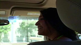 Alicia angel offers her asshole to a stranger for hardcore cum swapping