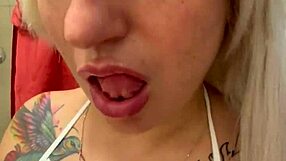 Alina modelista wearing a new penthouse sexy maid dress masturbates to squirting orgasm